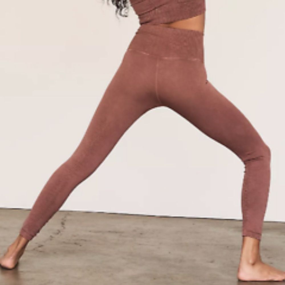 FP Movement High-Rise 7/8 Length Good Karma Legging - Nutmeg - Size XS/S - Picture 6 of 11